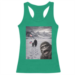 Nihilist Penguin Trump Hiking Mountains Racerback Tank Top Funny Bigfoot Selfie But Why TS14 Irish Green Print Your Wear