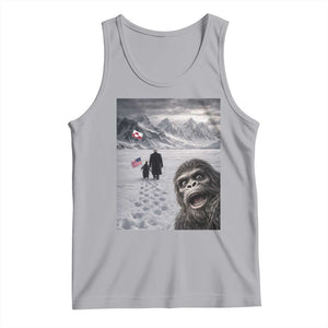 Nihilist Penguin Trump Hiking Mountains Tank Top Funny Bigfoot Selfie But Why TS14 Athletic Heather Print Your Wear