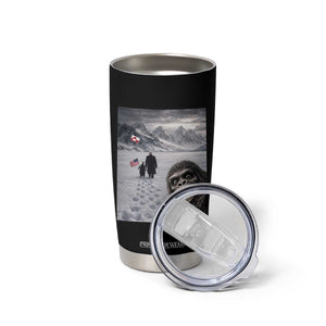Nihilist Penguin Trump Hiking Mountains Tumbler Cup Funny Bigfoot Selfie But Why TS14 Print Your Wear