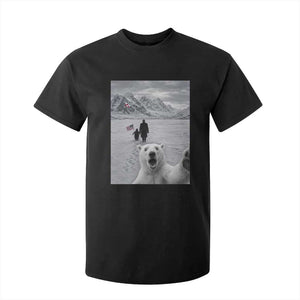 Nihilist Penguin Trump Hiking Mountains T Shirt For Kid Funny Polar Bear Selfie But Why TS14 Black Print Your Wear