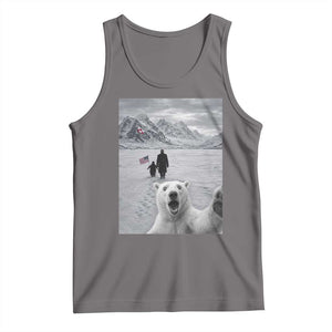 Nihilist Penguin Trump Hiking Mountains Tank Top Funny Polar Bear Selfie But Why TS14 Deep Heather Print Your Wear
