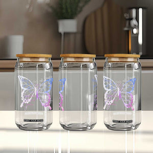 Blessed to Be Called Mom Grandma Great Grandma Glass Can Mama Butterfly Mother's Day Gift TS14 Print Your Wear