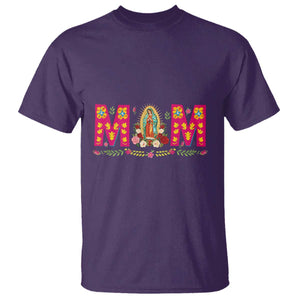 Virgen de Guadalupe T Shirt Mexican Heritage Mom Mother’s Day Gift TS14 Purple Print Your Wear