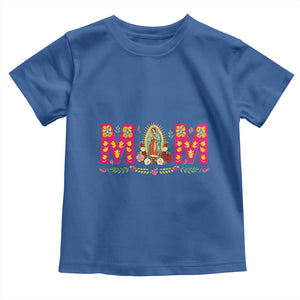 Virgen de Guadalupe Toddler T Shirt Mexican Heritage Mom Mother’s Day Gift TS14 Royal Blue Print Your Wear