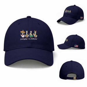 Everyday I'm Motherin Baseball Cap Cinco De Mayo Silly Goose Fiesta TS14 Baseball Cap Universal Fit Dark Blue Print Your Wear