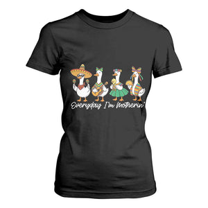 Everyday I'm Motherin T Shirt For Women Cinco De Mayo Silly Goose Fiesta TS14 Black Print Your Wear