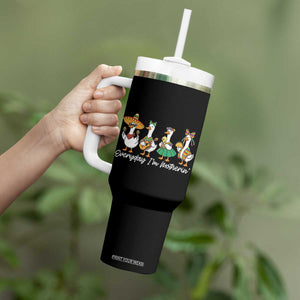 Everyday I'm Motherin Tumbler With Handle Cinco De Mayo Silly Goose Fiesta TS14 Print Your Wear