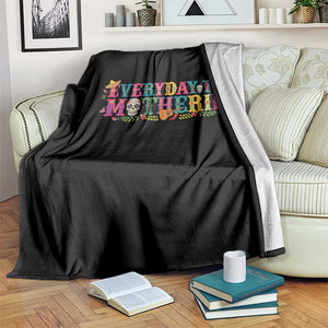Every Day I'm Motherin Throw Blanket Cinco De Mayo Mexican Mom Gift TS14 Print Your Wear