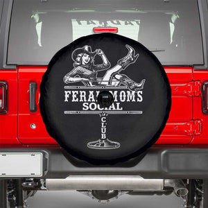 Feral Moms Social Club Spare Tire Cover Western Cowgirl Mom Mother’s Day Gift TS14 Black Print Your Wear
