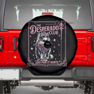 The Desperado Club Sign Sci-Fi Book Spare Tire Cover Vintage Princess Cat Book Lover