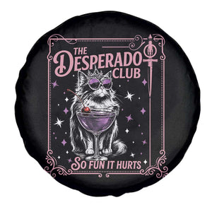 The Desperado Club Sign Sci-Fi Book Spare Tire Cover Vintage Princess Cat Book Lover