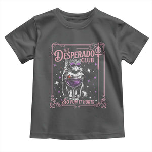 The Desperado Club Sign Sci-Fi Book Toddler T Shirt Vintage Princess Cat Book Lover TS14 Dark Heather Print Your Wear