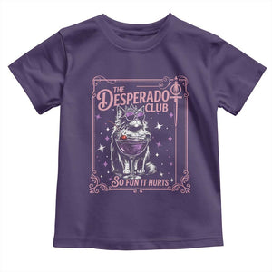 The Desperado Club Sign Sci-Fi Book Toddler T Shirt Vintage Princess Cat Book Lover TS14 Purple Print Your Wear