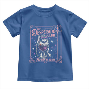 The Desperado Club Sign Sci-Fi Book Toddler T Shirt Vintage Princess Cat Book Lover TS14 Royal Blue Print Your Wear