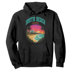 South Beach Miami Hoodie Retro Florida USA Souvenir Gift