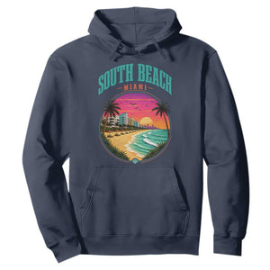 South Beach Miami Hoodie Retro Florida USA Souvenir Gift