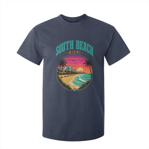 South Beach Miami T Shirt For Kid Retro Florida USA Souvenir Gift