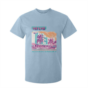 Vintage Miami Florida Art Deco T Shirt For Kid Miami City Pride Graphic
