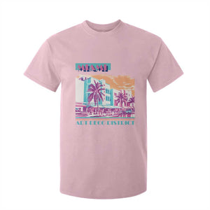 Vintage Miami Florida Art Deco T Shirt For Kid Miami City Pride Graphic
