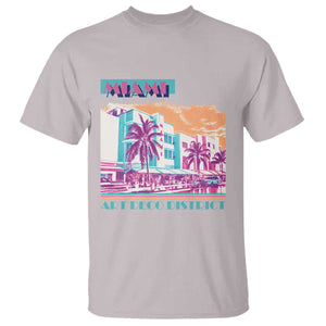 Vintage Miami Florida Art Deco T Shirt Miami City Pride Graphic