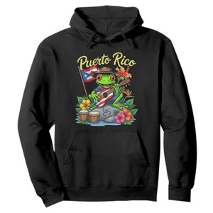 Hispanic Heritage Month Hoodie Taino Boricua Coqui Frog Puerto Rico