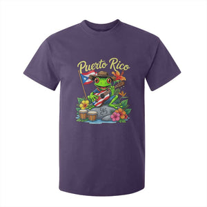 Hispanic Heritage Month T Shirt For Kid Taino Boricua Coqui Frog Puerto Rico