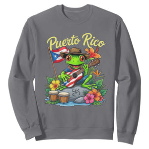 Hispanic Heritage Month Sweatshirt Taino Boricua Coqui Frog Puerto Rico