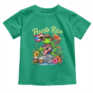 Hispanic Heritage Month Toddler T Shirt Taino Boricua Coqui Frog Puerto Rico