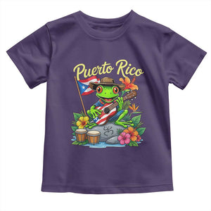 Hispanic Heritage Month Toddler T Shirt Taino Boricua Coqui Frog Puerto Rico