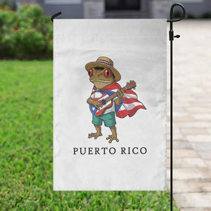Coqui Frog Puerto Rico Garden Flag Boricua Taino Island Pride