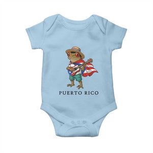 Coqui Frog Puerto Rico Baby Onesie Boricua Taino Island Pride