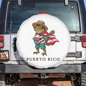 Coqui Frog Puerto Rico Spare Tire Cover Boricua Taino Island Pride
