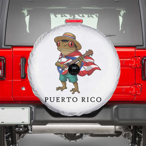 Coqui Frog Puerto Rico Spare Tire Cover Boricua Taino Island Pride