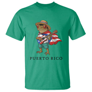 Coqui Frog Puerto Rico T Shirt Boricua Taino Island Pride