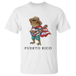 Coqui Frog Puerto Rico T Shirt Boricua Taino Island Pride