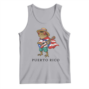 Coqui Frog Puerto Rico Tank Top Boricua Taino Island Pride