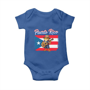 Coqui Frog Puerto Rico Flag Baby Onesie Puerto Rican Taino Boricua