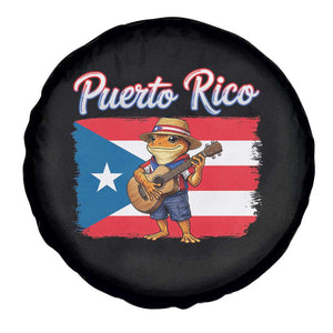 Coqui Frog Puerto Rico Flag Spare Tire Cover Puerto Rican Taino Boricua