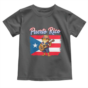 Coqui Frog Puerto Rico Flag Toddler T Shirt Puerto Rican Taino Boricua