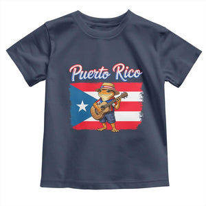Coqui Frog Puerto Rico Flag Toddler T Shirt Puerto Rican Taino Boricua