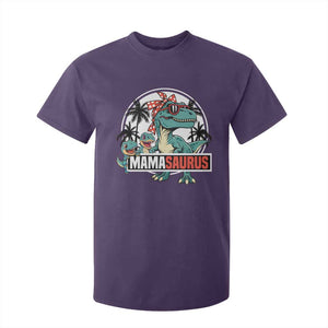 Mamasaurus Dinosaur T Shirt For Kid Funny Grandma Saurus Family Matching TS14 Purple Print Your Wear