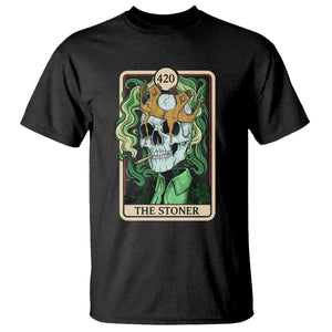 Skeleton Smokes T Shirt The Stoner Weed Lover Cannabis 420 TS14 Black Print Your Wear
