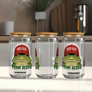 Make Algae Great Again Glass Can Funny Political Satire Nature Lover Gift TS14 Print Your Wear