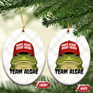 Make Algae Great Again Ceramic Ornament Funny Political Satire Nature Lover Gift TS14 Print Your Wear