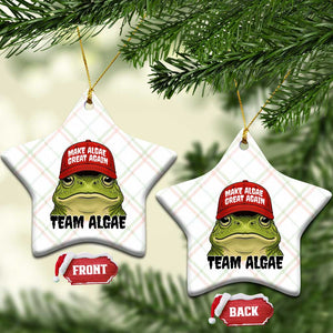 Make Algae Great Again Ceramic Ornament Funny Political Satire Nature Lover Gift TS14 Print Your Wear