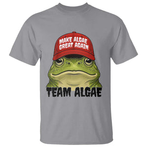 Make Algae Great Again T Shirt Funny Political Satire Nature Lover Gift TS14 Sport Gray Print Your Wear