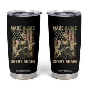 Make Algae Great Again Tumbler Cup Funny Lincoln Political Satire Humor TS14 Black Print Your Wear