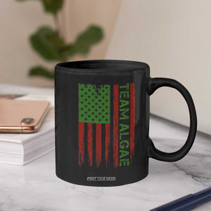 Team Algae Coffee Mug Funny Make Algae Great Again American Flag Political Meme TS14 Print Your Wear
