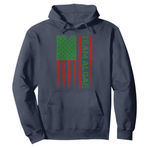 Team Algae Hoodie Funny Make Algae Great Again American Flag Political Meme TS14 Navy Print Your Wear
