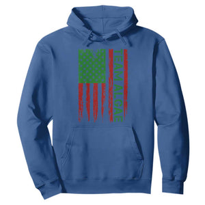 Team Algae Hoodie Funny Make Algae Great Again American Flag Political Meme TS14 Royal Blue Print Your Wear